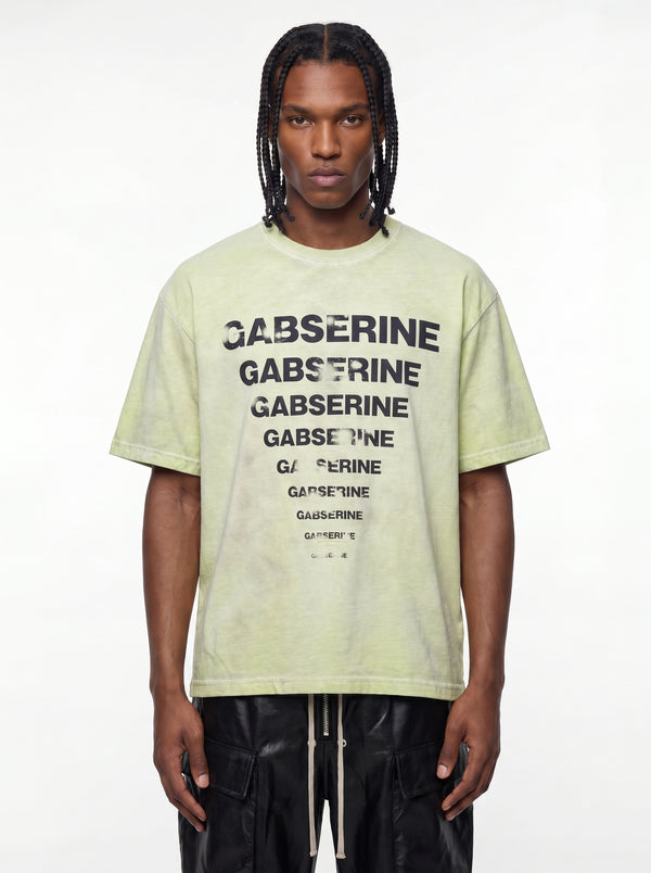 Pale Yellow Gabserine Vintage Wash T-Shirt