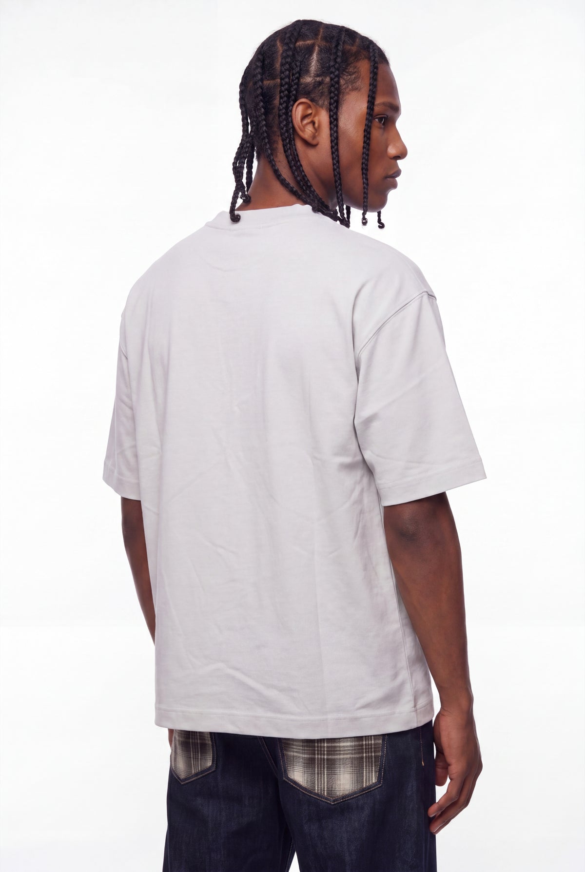 Stone Grey Continue Season Graphic T-Shirt
