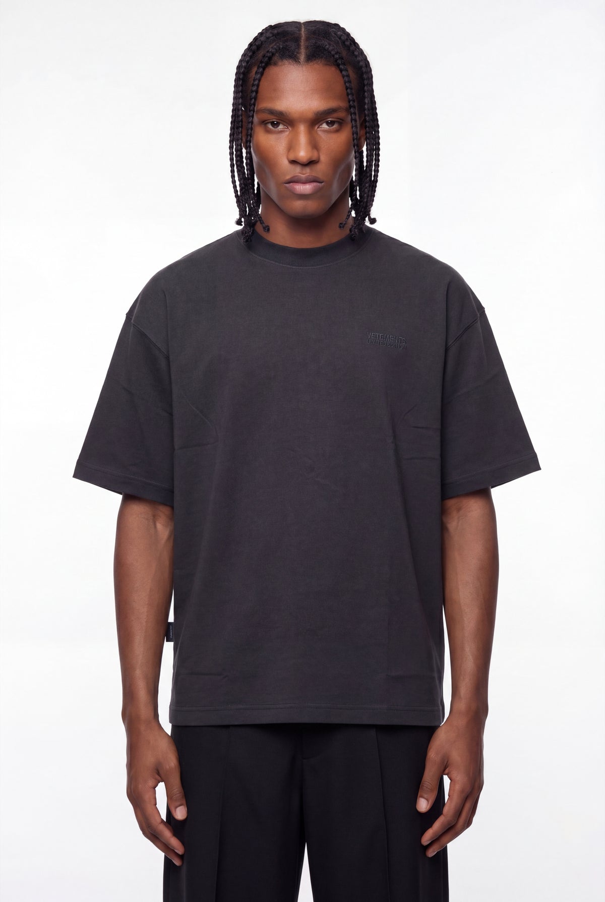 Black Limited Edition Heavyweight Cotton T-Shirt