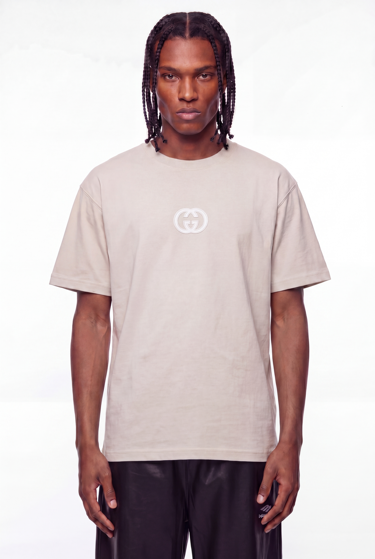 Light Beige Tonal Interlocking G T-Shirt