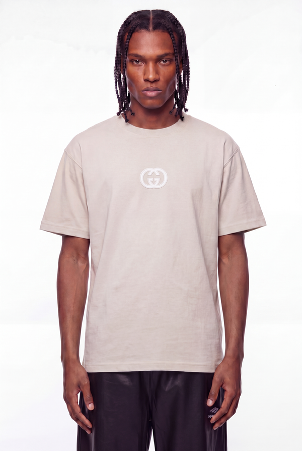 Light Beige Tonal Interlocking G T-Shirt