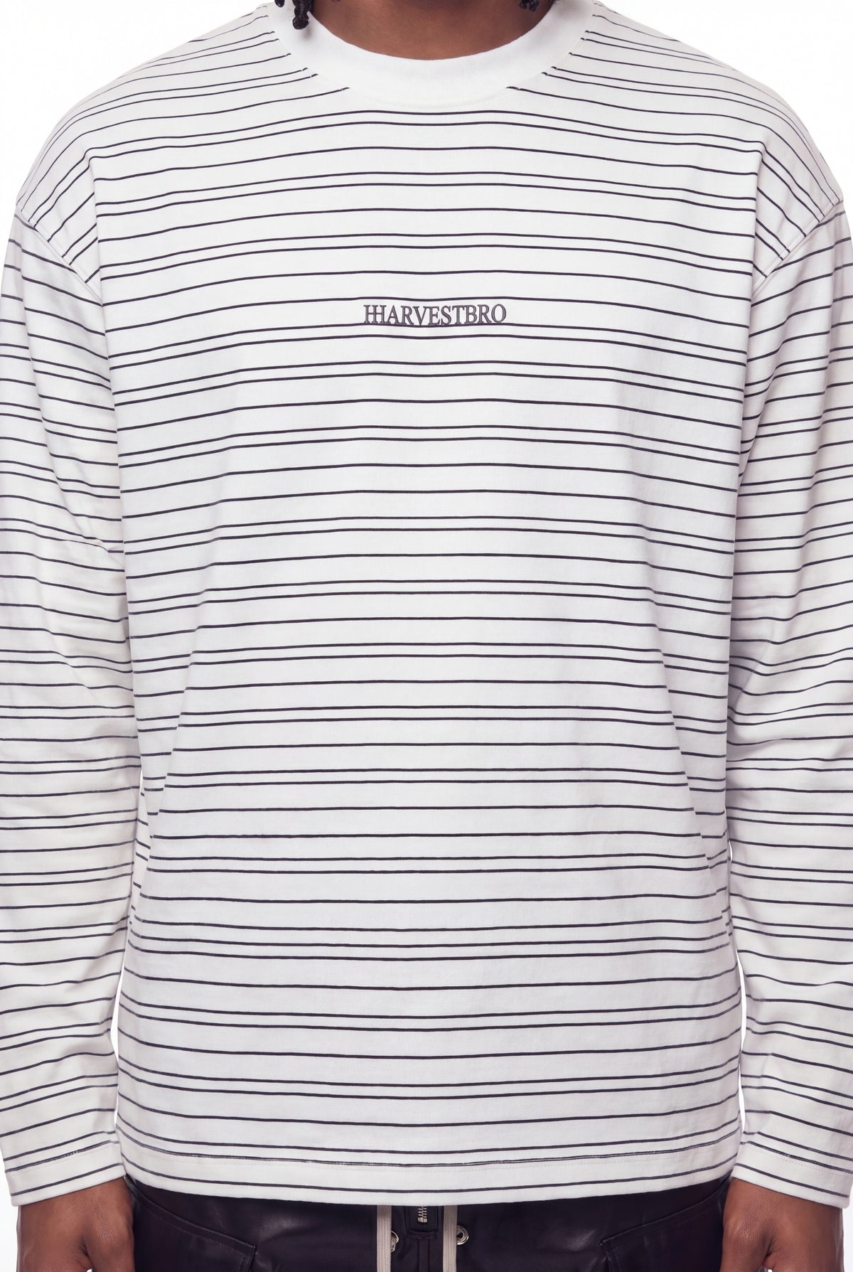 Fine Stripe Long Sleeve Tee